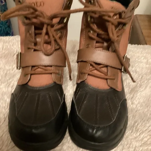 Polo by Ralph Lauren Boys  COLBEY Boots Sz 5